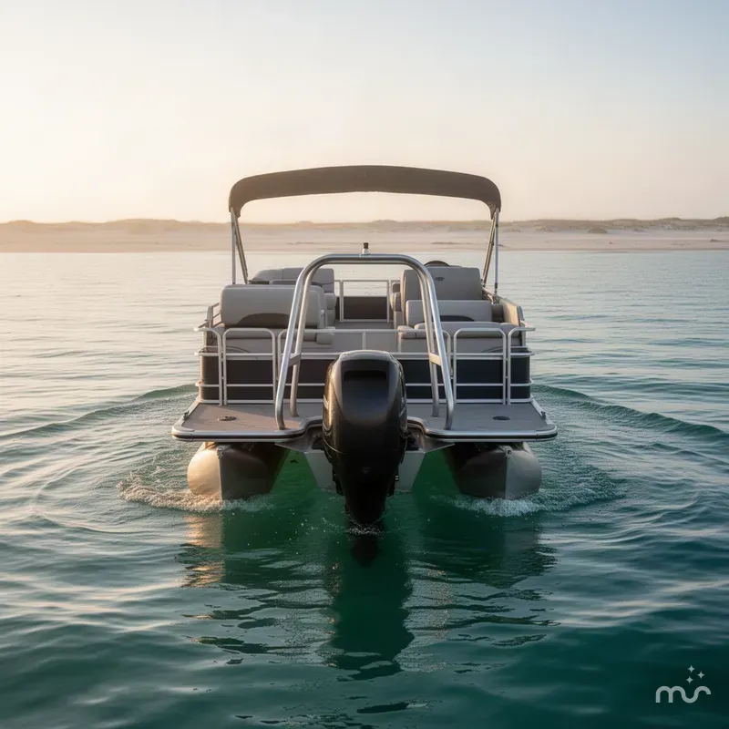 Slide: The Image of Bentley Pontoons Legacy 223 QSB 2025 - 2