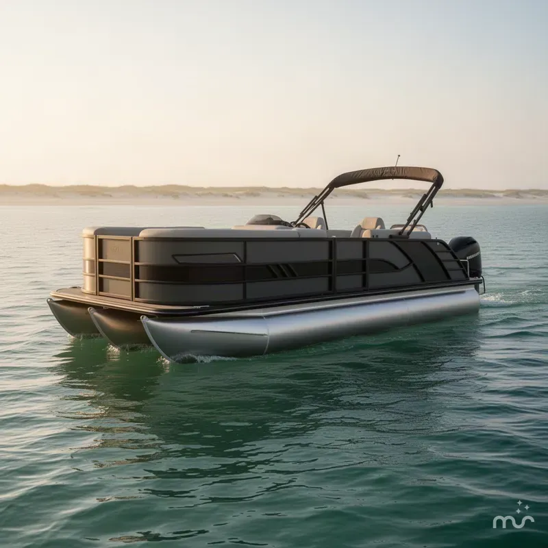 Slide: The Image of Bentley Pontoons Elite 223 Swingback 2026 - 1