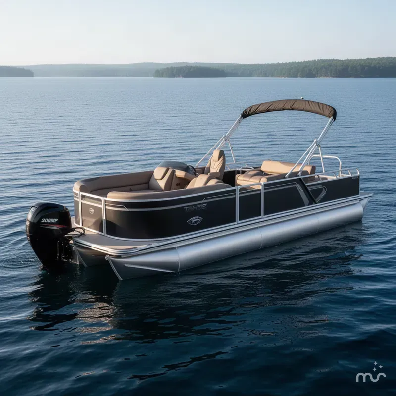 The Image of Tahoe LTZ 2385 Swingback (VRB) Tritoon & 200HP 2027 - 0