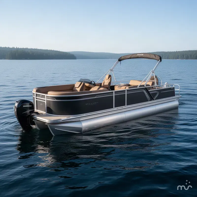 The Image of Tahoe LTZ 2385 Swingback (VRB) Tritoon & 200HP 2027 - 0