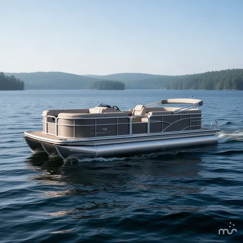 The Image of Bennington S Quad Bench 20 SSR Pontoon 2027 - 0