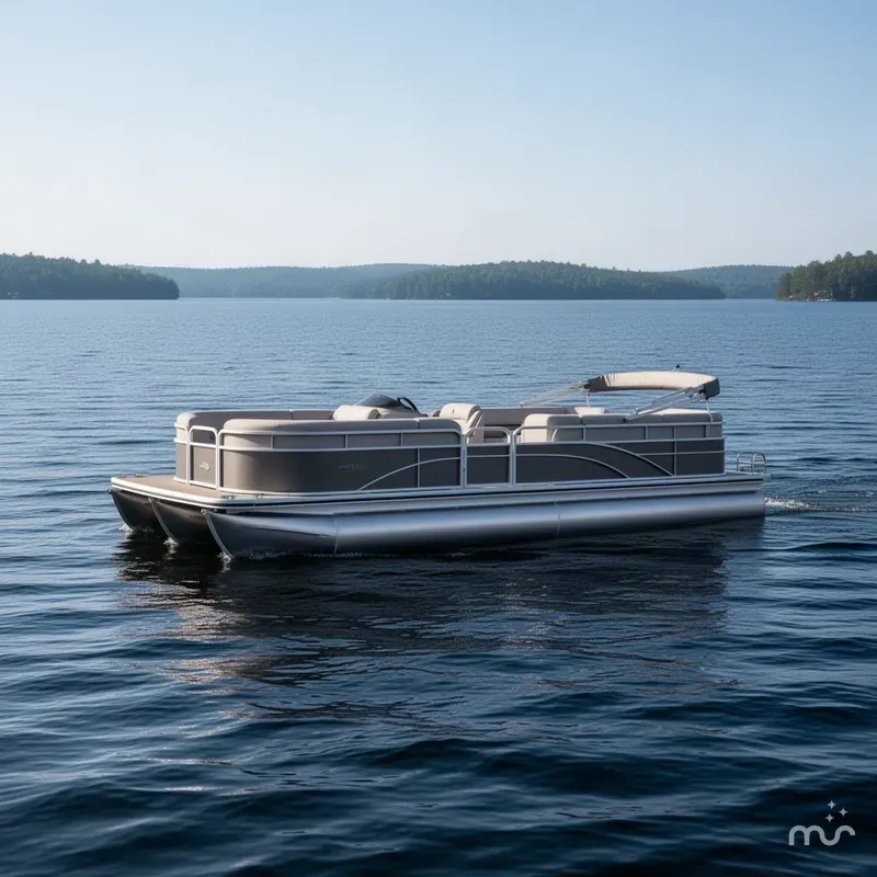 The Image of Bennington S Quad Bench 20 SSR Pontoon 2027 - 0