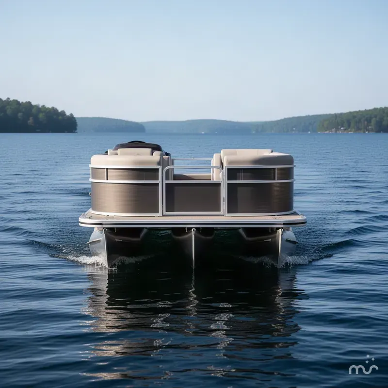 Slide: The Image of Bennington S Quad Bench 20 SSR Pontoon 2027 - 1
