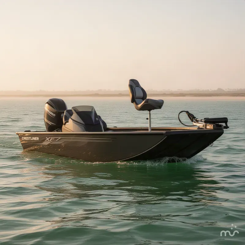 The Image of Crestliner XF 179 W/ 90HP Mercury! 2026 - 0
