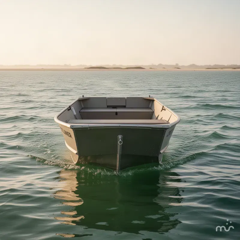 Slide: The Image of Crestliner 1040 Jon w/ 3.5HP Mercury! 2024 - 3