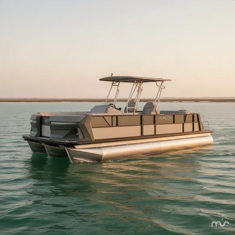 The Image of Avalon Geo Fish GLX 25 w/ 150HP Mercury! 2025 - 0