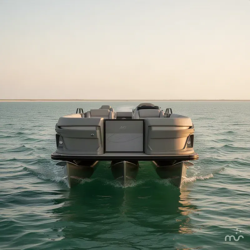 Slide: The Image of Avalon Geo Fish GLX 25 w/ 150HP Mercury! 2025 - 2