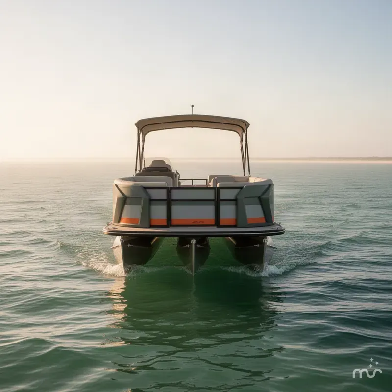 Slide: The Image of Avalon Geo Fish GLX 25 w/ 150HP Mercury! 2025 - 3