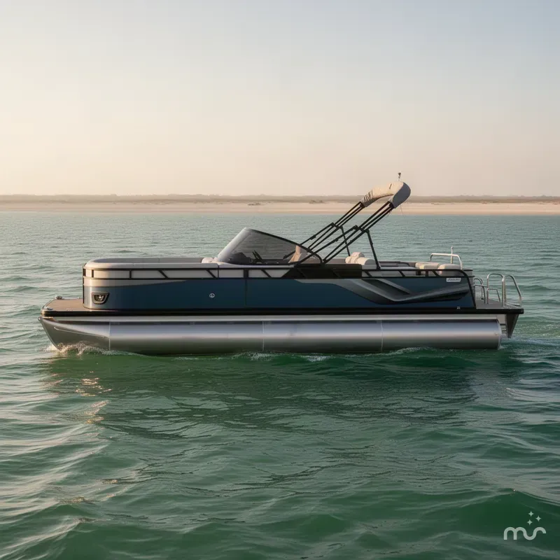 Slide: The Image of Avalon 25' Venture 85 Platinum Elite Windshield 2026 - 1