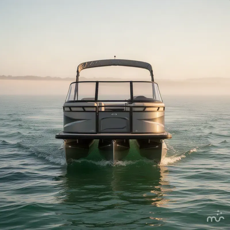 Slide: The Image of Avalon 25' Venture 85 Platinum Elite Windshield 2026 - 3