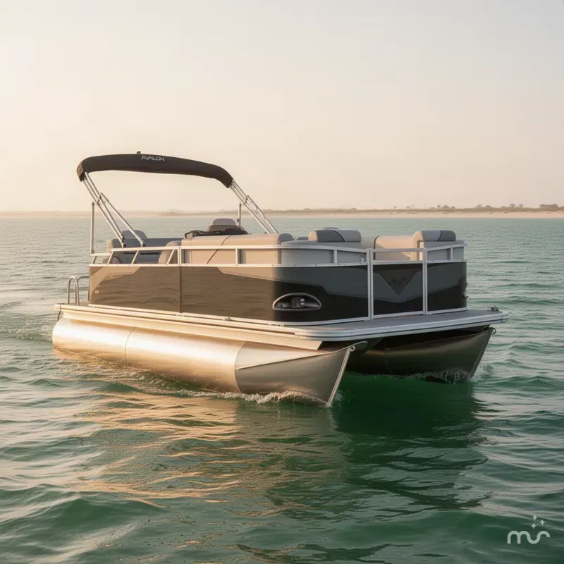 Slide: The Image of Avalon Venture Cruise - 17 FT W/ 50HP Mercury! 2026 - 1