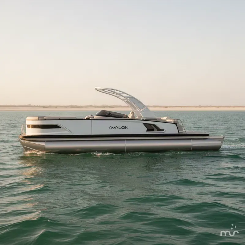 Slide: The Image of Avalon Excalibur LTD Elite Windshield - 27 FT w 2026 - 1