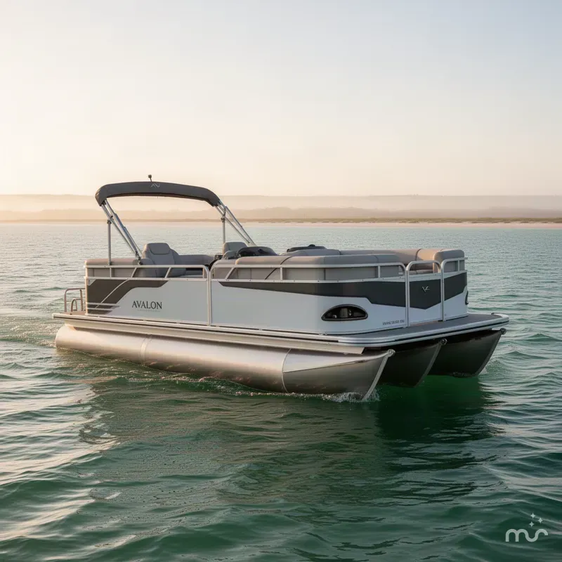 The Image of Avalon Venture Quad Lounge - 19 FT W/ 60HP Merc 2026 - 0