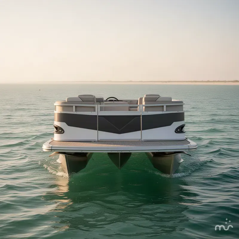 Slide: The Image of Avalon Venture Quad Lounge - 19 FT W/ 60HP Merc 2026 - 2