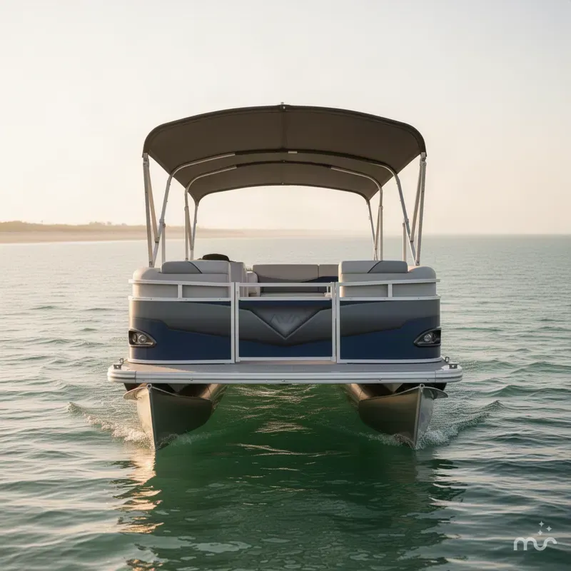 Slide: The Image of Avalon Venture Cruise Rear Bench - 21 FT W/ 60H 2026 - 1