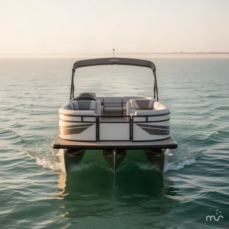 Slide: The Image of Avalon Venture 85 Quad Lounge - 23 FT W/ 150HP 2026 - 1