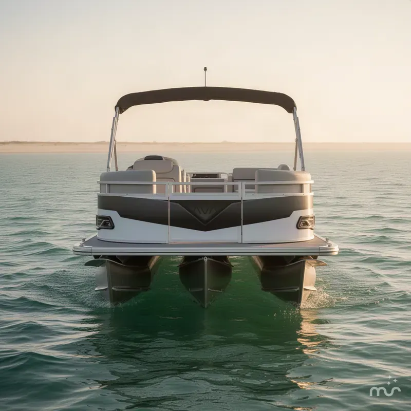 Slide: The Image of Avalon Venture 85 Rear Fish - 25 FT W/ 150HP Me 2026 - 2