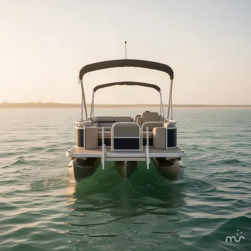 Slide: The Image of Avalon Venture 85 Versatile Rear Bench - 23 FT 2026 - 2