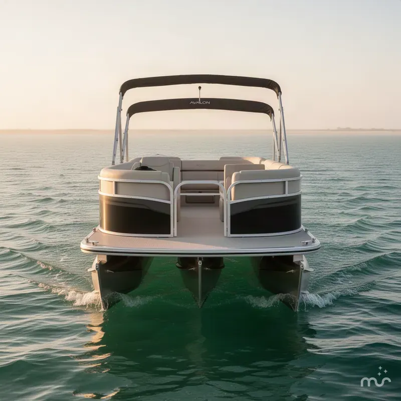 Slide: The Image of Avalon Venture 85 Versatile Rear Bench - 23 FT 2026 - 3
