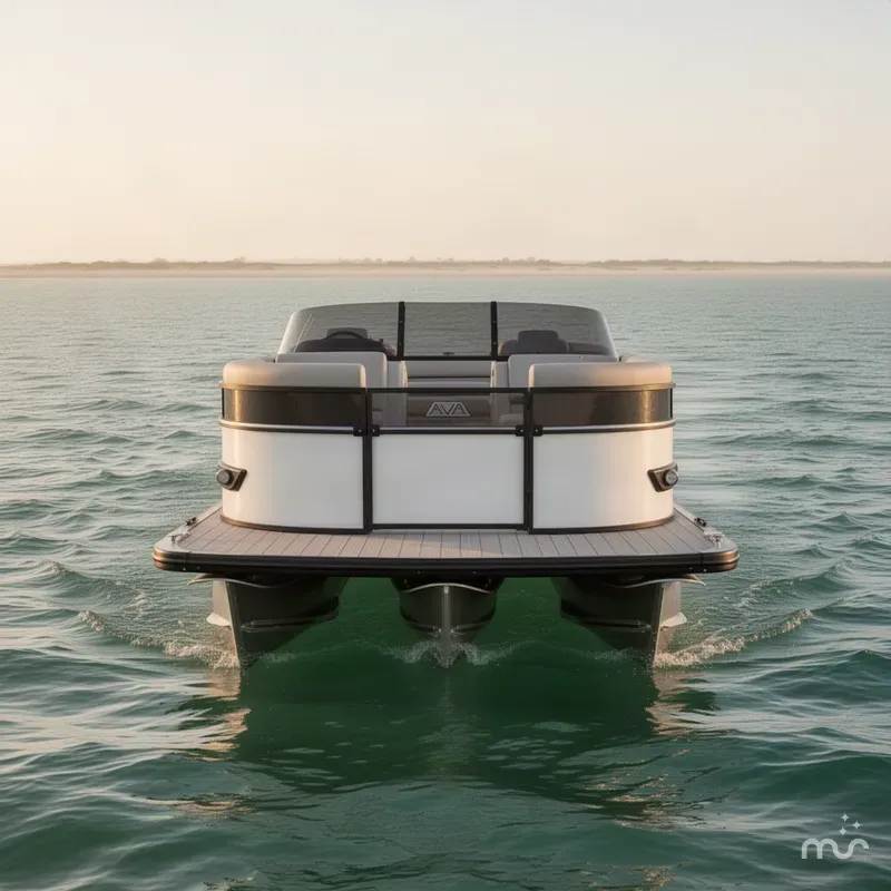 The Image of Avalon 27' Catalina Platinum Elite Windshield W 2027 - 0