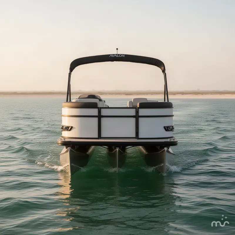 Slide: The Image of Avalon 25 Catalina Entertainer W/ 250HP Mercury 2027 - 2