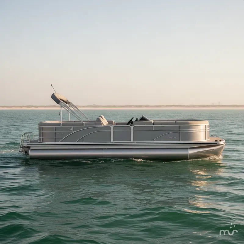 Slide: The Image of Avalon 25' LSZ platinum Quad lounge Shift w/ 20 2027 - 2