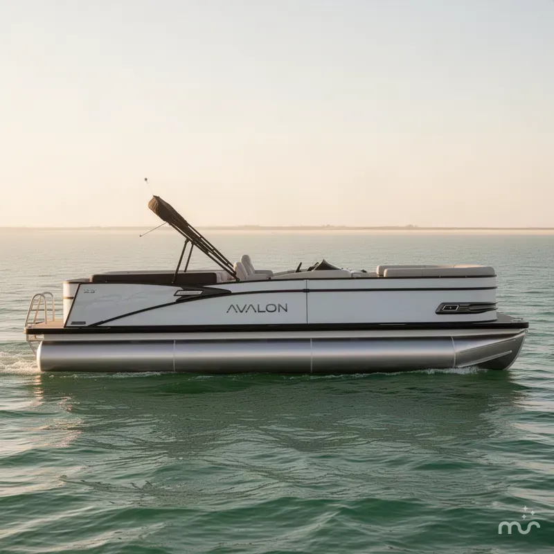 Slide: The Image of Avalon 23' Catalina Platinum Quad Lounge w/ 200 2027 - 1