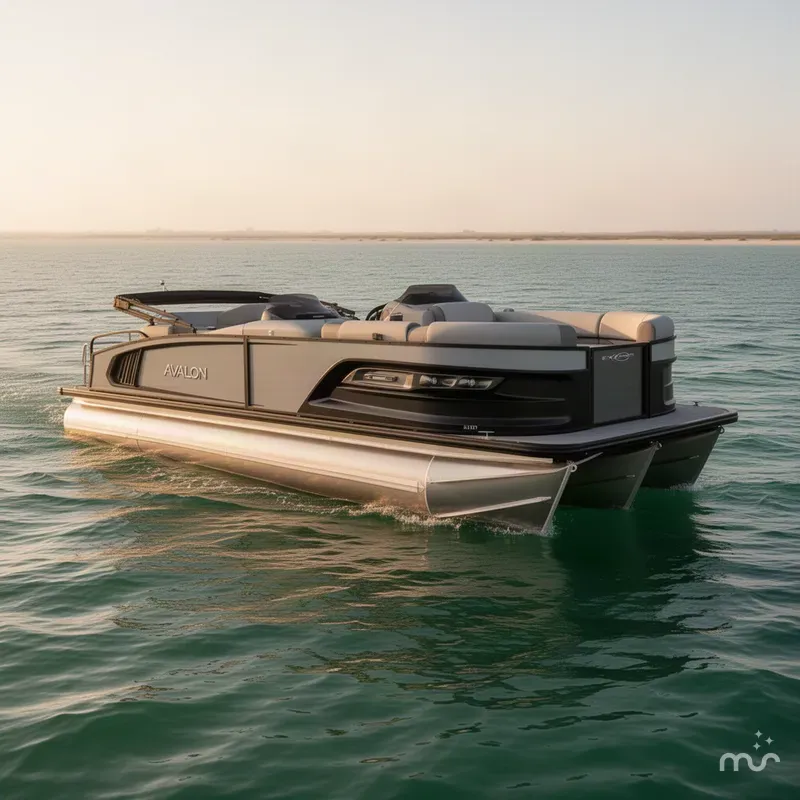 The Image of Avalon 25' Excalibur LTD Quad lounge Shift Wind 2027 - 0