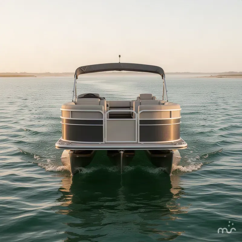 Slide: The Image of Avalon 25' Venture 85 Quad Lounge W/ 150HP Merc 2027 - 1