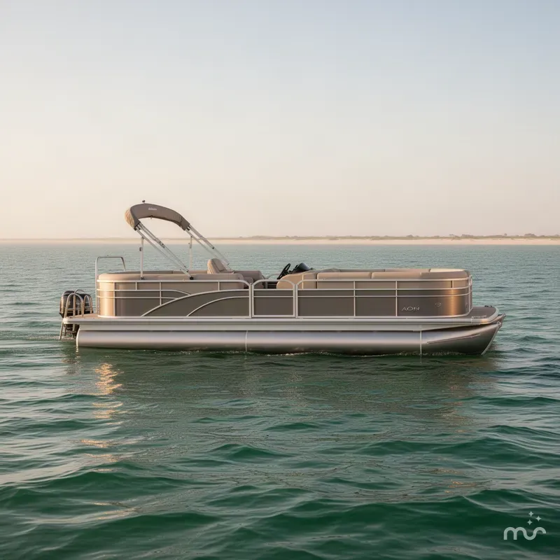 Slide: The Image of Avalon 25' Venture 85 Quad Lounge W/ 150HP Merc 2027 - 2