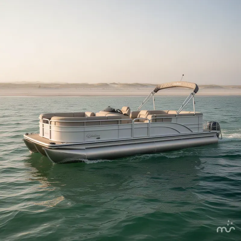 The Image of Avalon 23' Catalina Quad Lounge w/ 200HP Mercur 2027 - 0