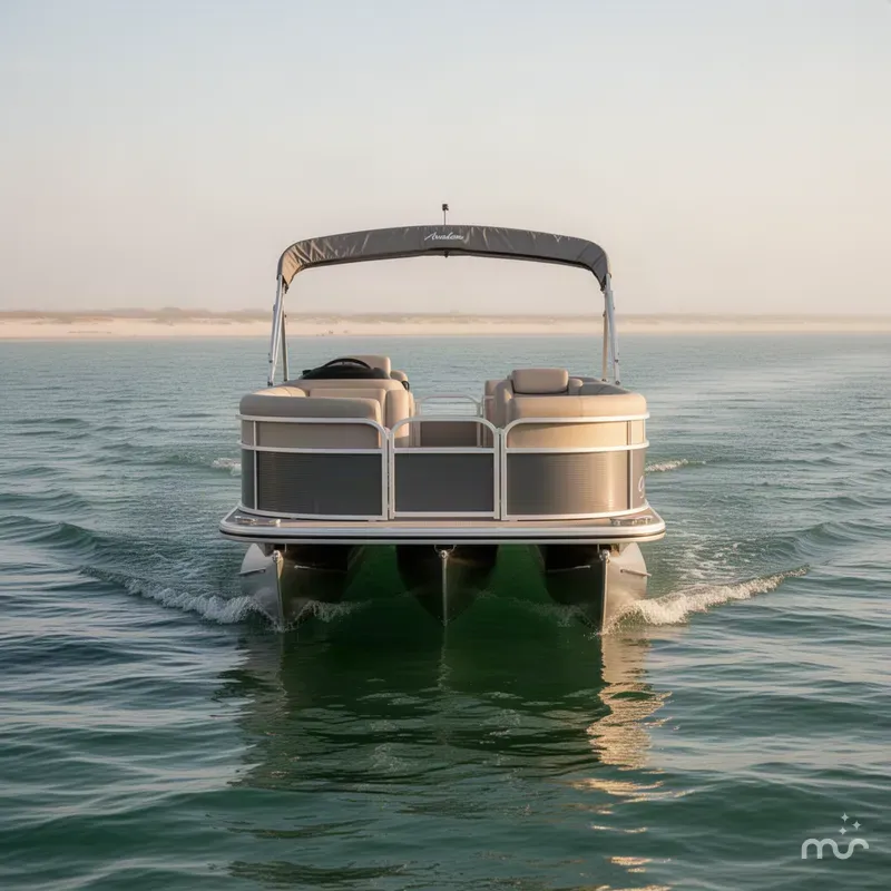 Slide: The Image of Avalon 23' Catalina Quad Lounge w/ 200HP Mercur 2027 - 1