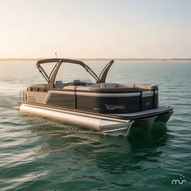 The Image of Avalon 21' LSZ Platinum Quad Lounge W/ 200HP Me 2027 - 0