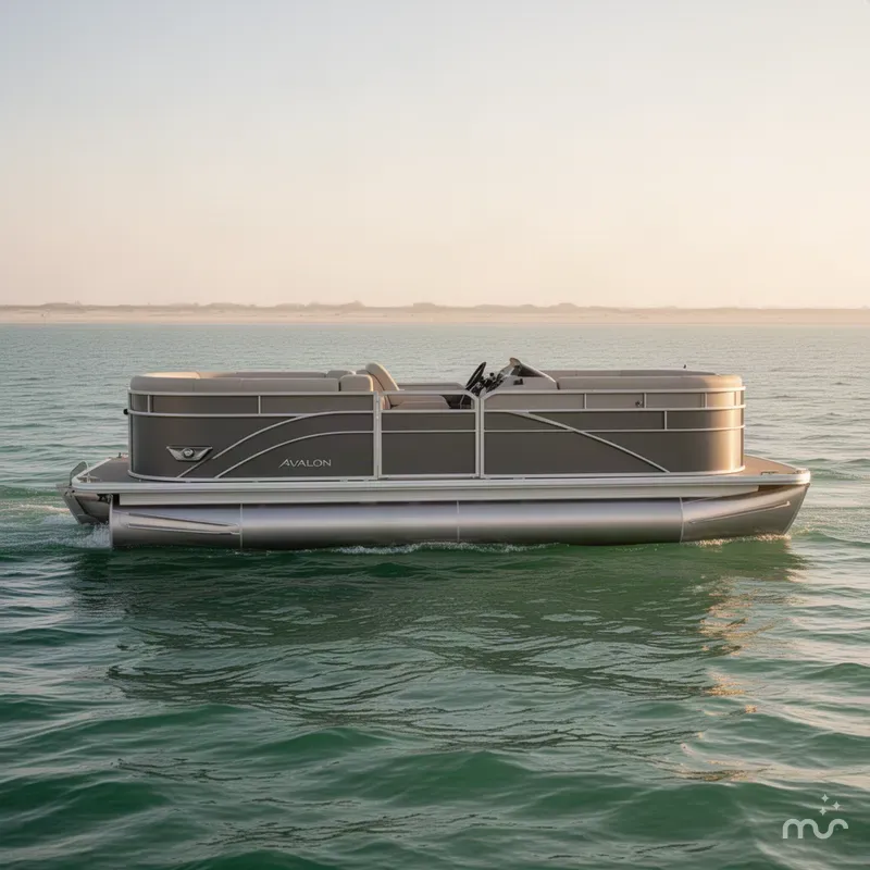 Slide: The Image of Avalon 25' Catalina Platinum Quad Lounge Shift 2027 - 2