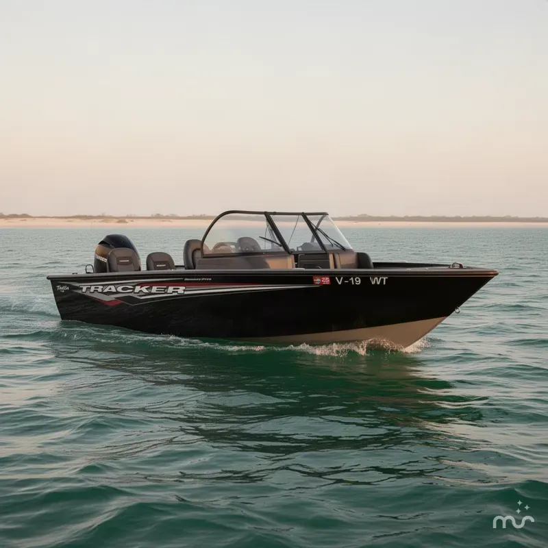 The Image of Tracker TARGA V-19 WT w/ 225Mercury Pro XS and a 2022 - 0