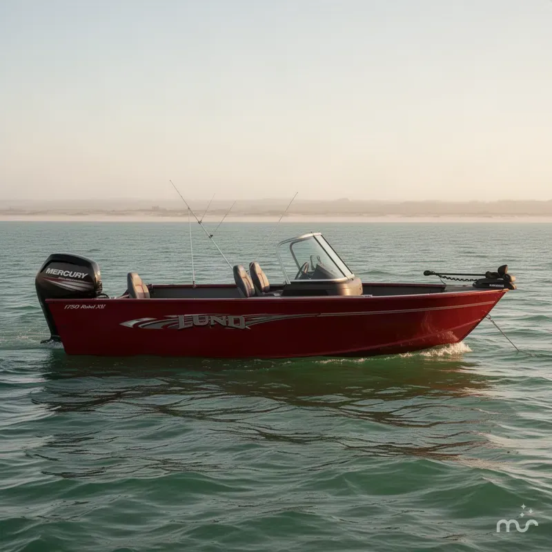 Slide: The Image of Lund 1750 Rebel XL Sport W/ 115HP Mercury 2016 - 4