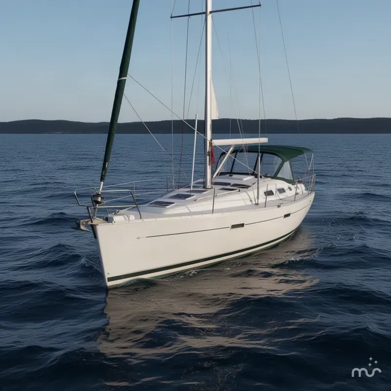 Slide: The Image of Beneteau Oceanis 393 2003 - 2