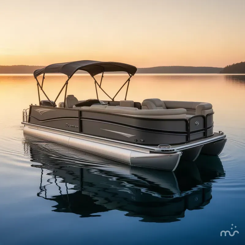 Slide: The Image of Premier Pontoon 2021 - 1