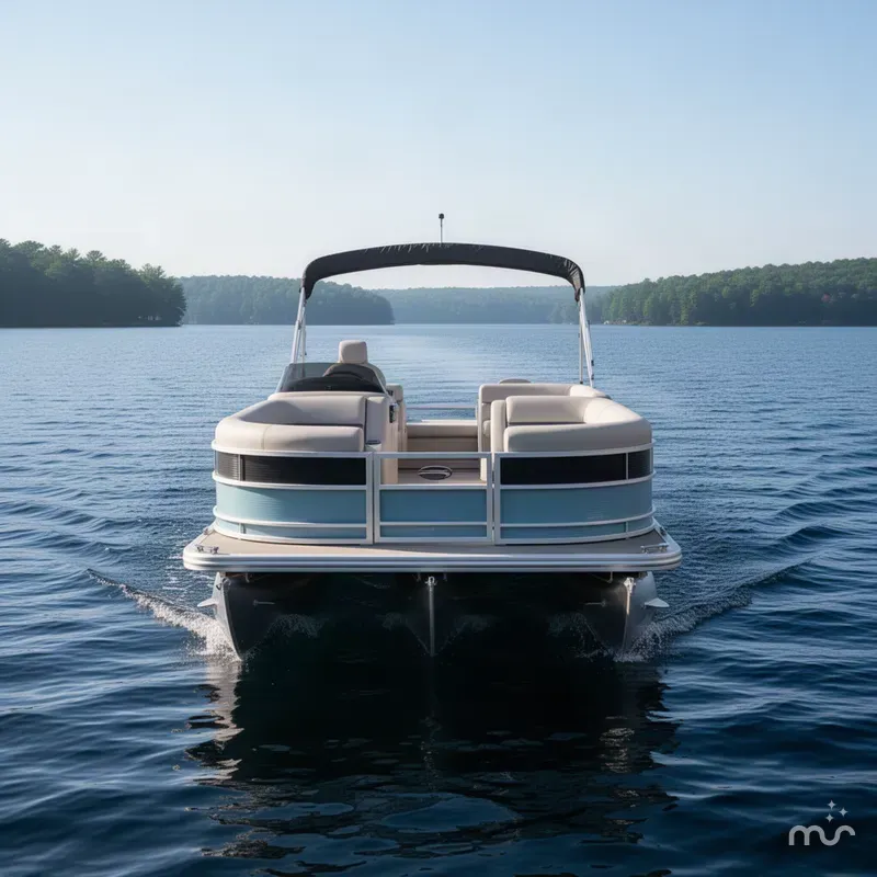 Slide: The Image of Bennington M Fish & Cruise 22 MFC Tritoon 2027 - 1