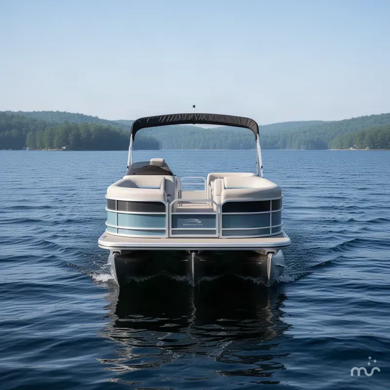 Slide: The Image of Bennington M Fish & Cruise 22 MFC Tritoon 2027 - 1