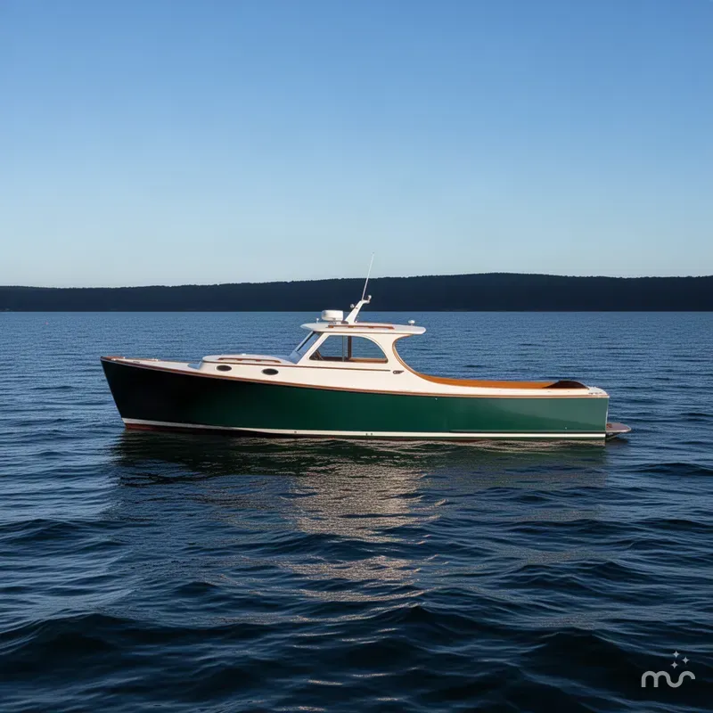 Slide: The Image of Hinckley Yachts Picnic Boat 36 Classic 2001 - 1