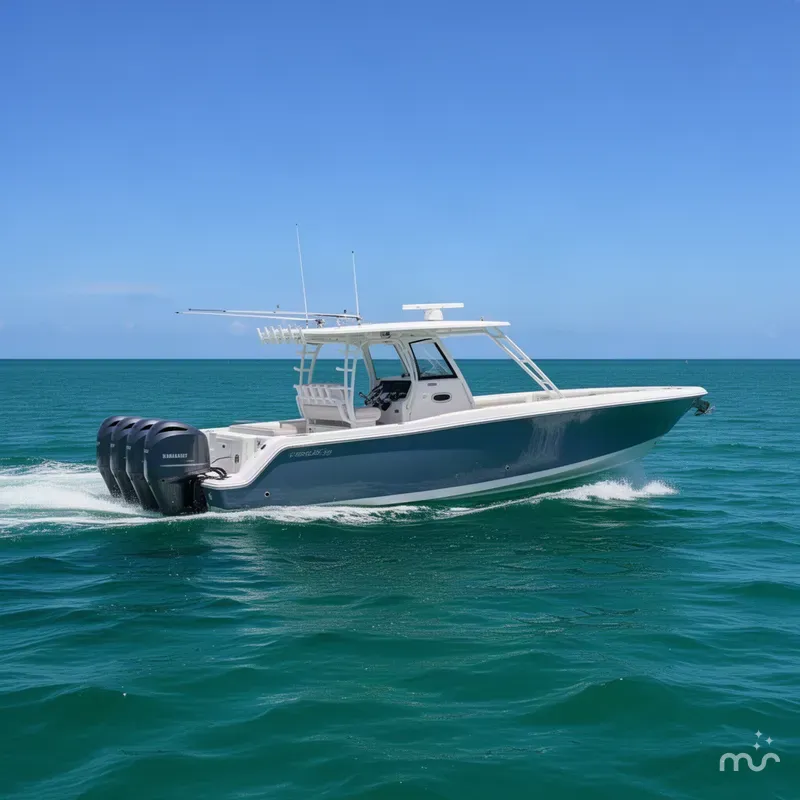 The Image of Everglades 355 Center Console 2017 - 0