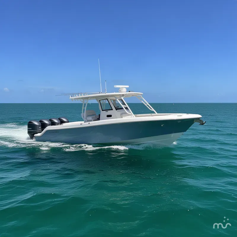 Slide: The Image of Everglades 355 Center Console 2017 - 2