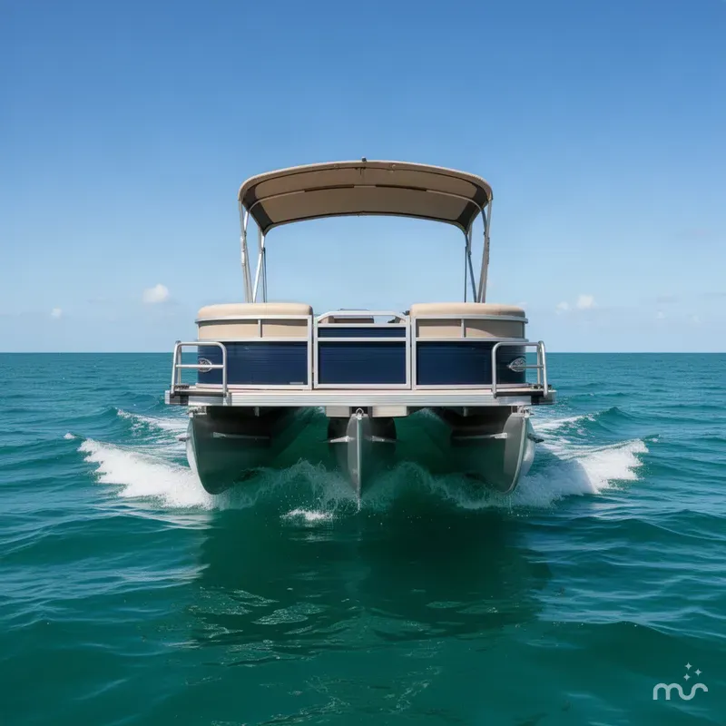 Slide: The Image of Sun Tracker Fishin' Barge 22 DLX 2025 - 2