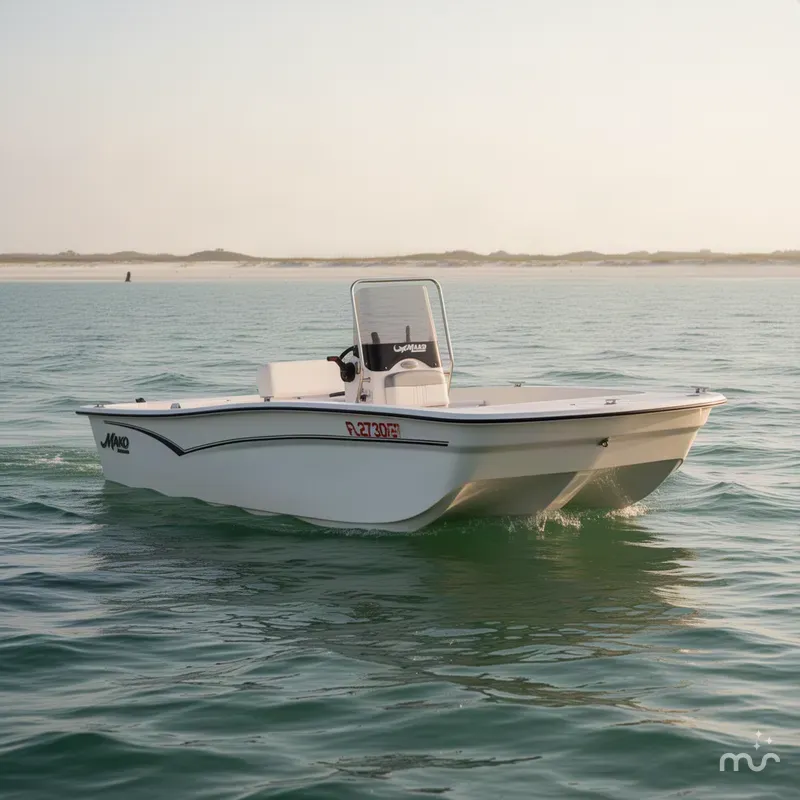 Slide: The Image of Mako Pro Skiff 17 CC 2009 - 2