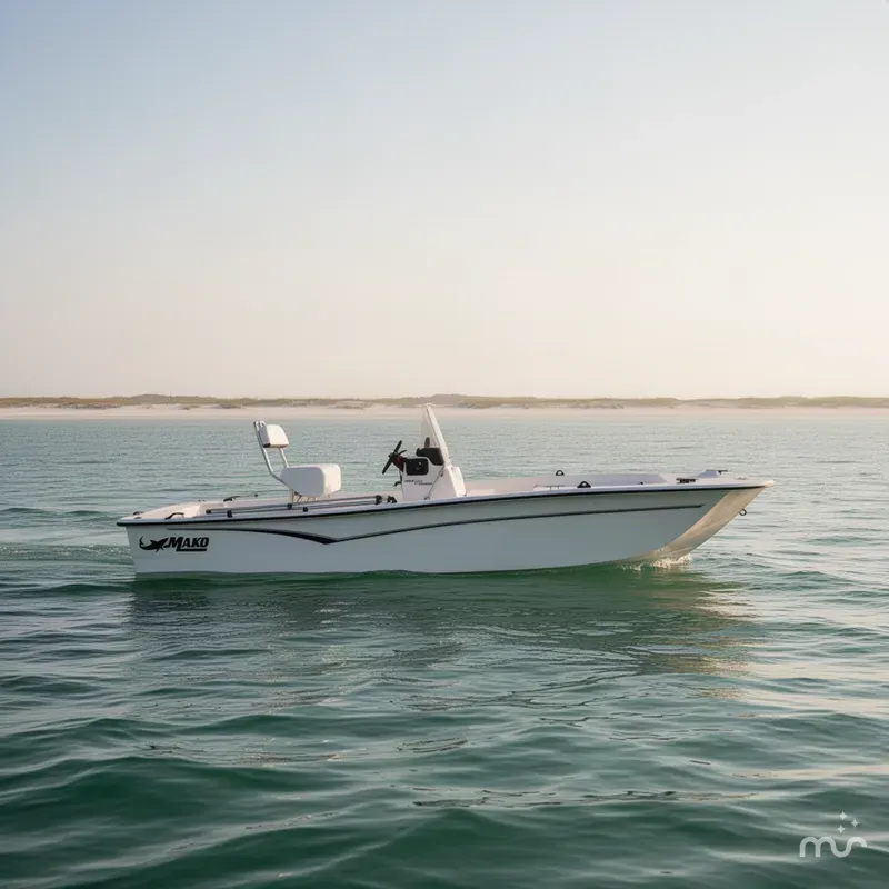 Slide: The Image of Mako Pro Skiff 17 CC 2009 - 4