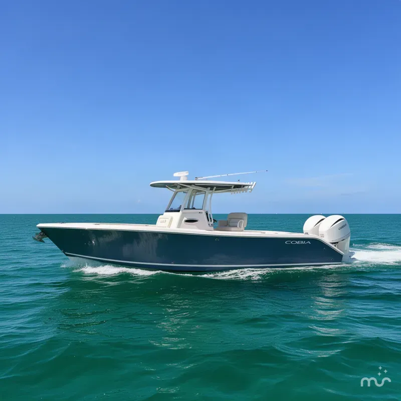 Slide: The Image of Cobia 285 Center Console 2027 - 2