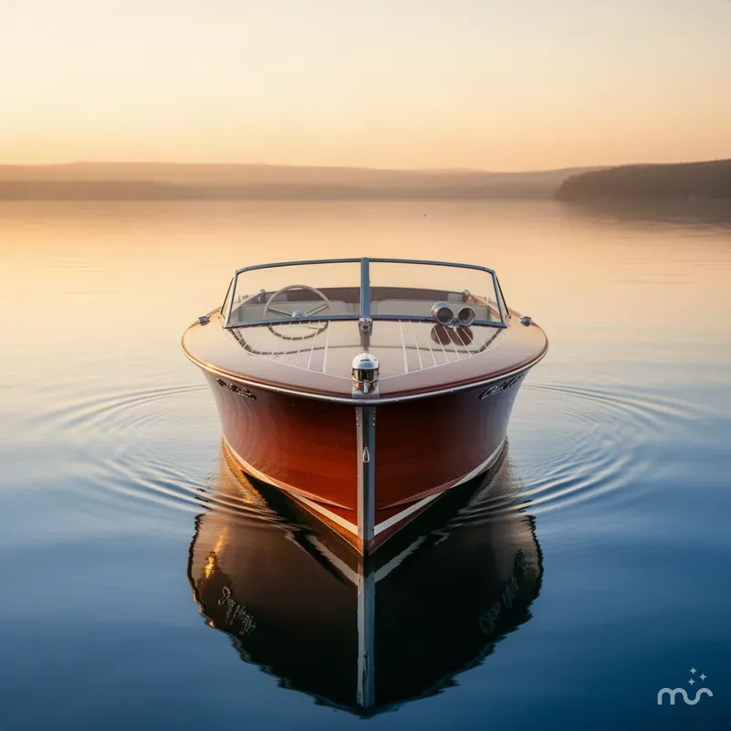 Slide: The Image of Chris-Craft 17 Ski Boat 1961 - 1