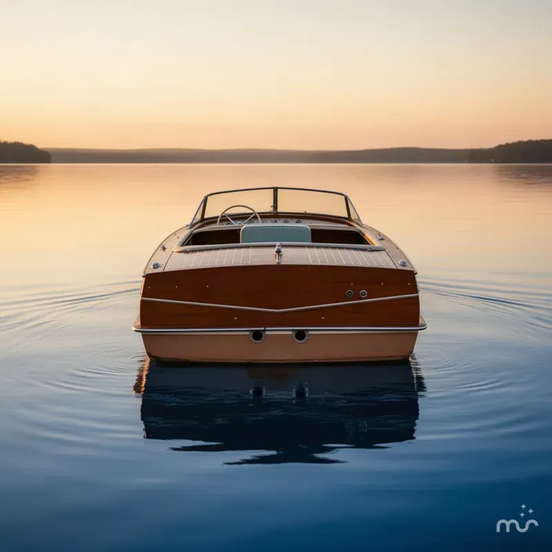 Slide: The Image of Chris-Craft 17 Ski Boat 1961 - 3