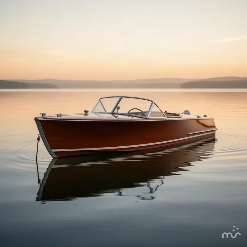 Slide: The Image of Chris-Craft 17 Ski Boat 1961 - 4